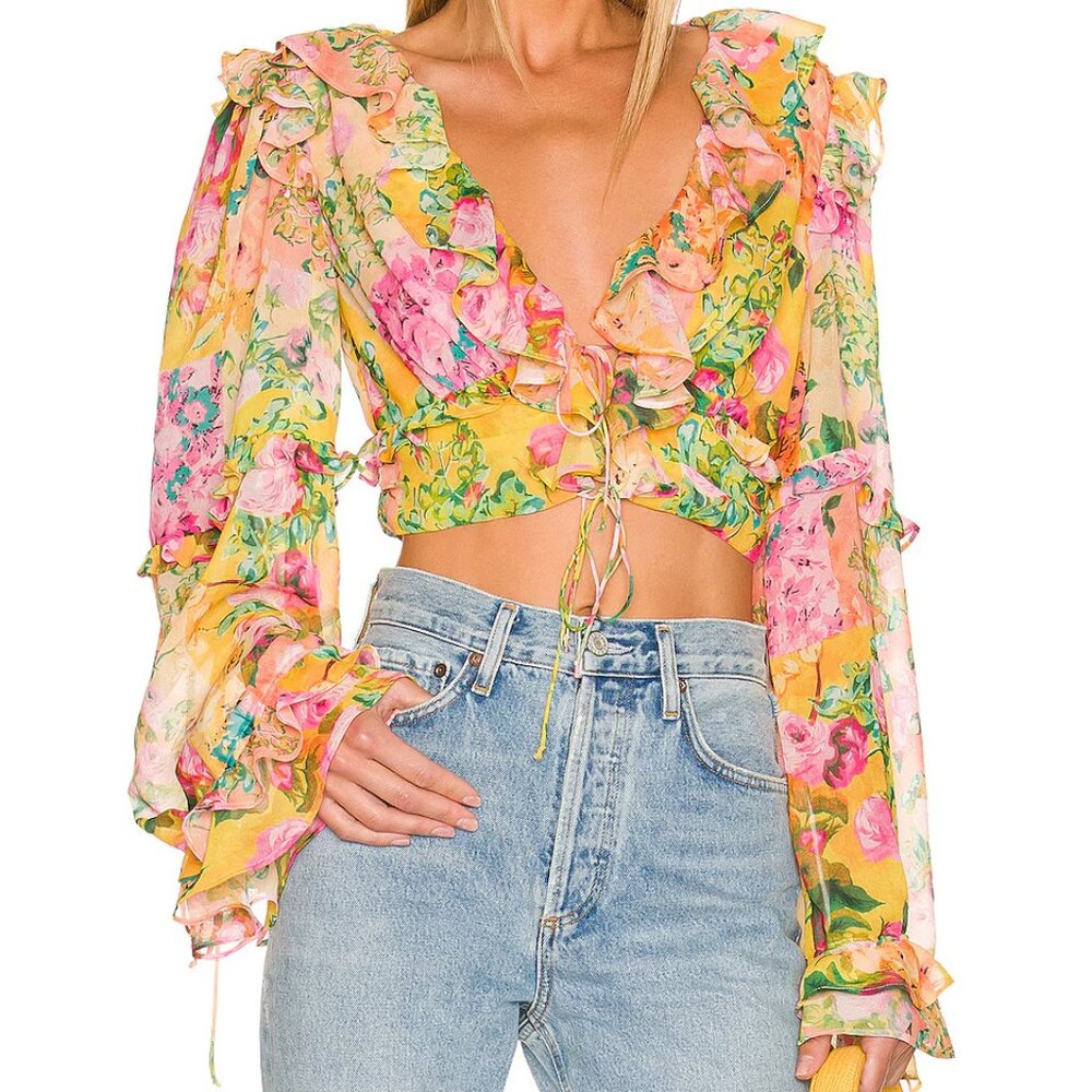 For Love & Lemons Nina Top